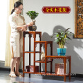 Natural Solid wood flower stand